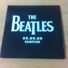 Carton Sleeve Beatles Sampler (lot de 2 disques) CD album musique de collection