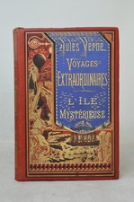 VERNE (Jules) – Les Voyages extraordinaires. L’Île mystérieuse. hetzel
