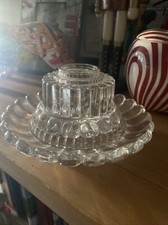 Grand ENCRIER EN CRISTAL DE