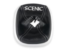 RENAULT SCENIC 2 II SOUFFLET LEVIER DE VITESSE EN CUIR BRODERIE FIL BLANC