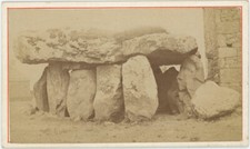 CDV circa 1880. Dolmen de
