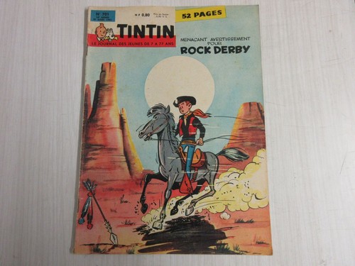 Tintin 701 1962 cyclo - 29.03.1962,