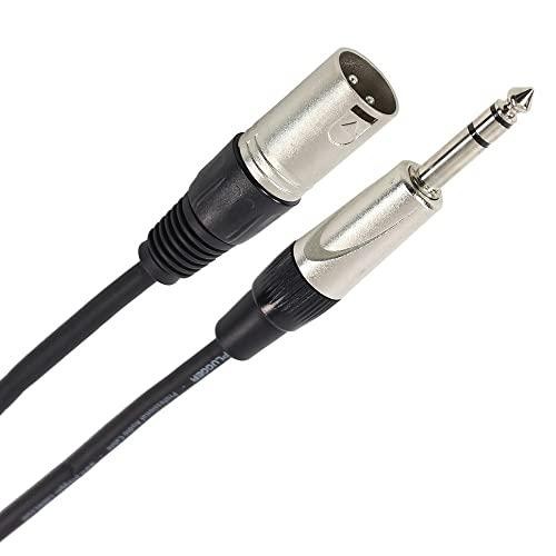 Câble xlr mâle - mâle, jack