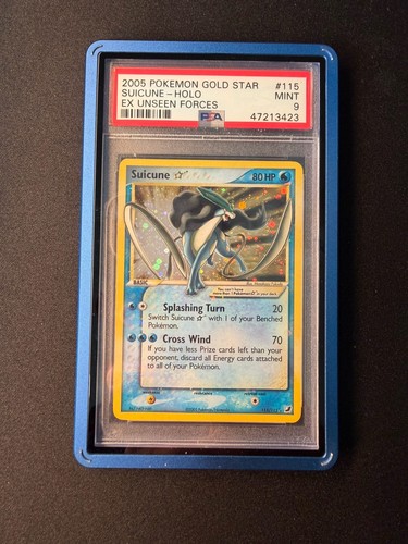 2005 pokemon gold star suicune - gold,