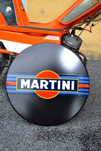 Plaque émaillée martini - plaque,