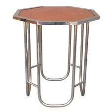 Table vintage octogonale 1970