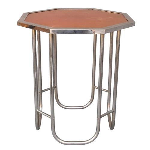 Table vintage octogonale 1970