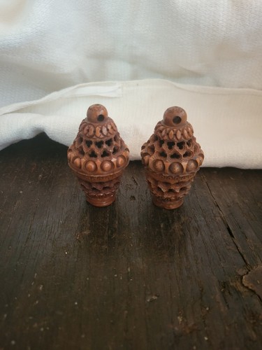 Anciens etui noix corozo - etui,