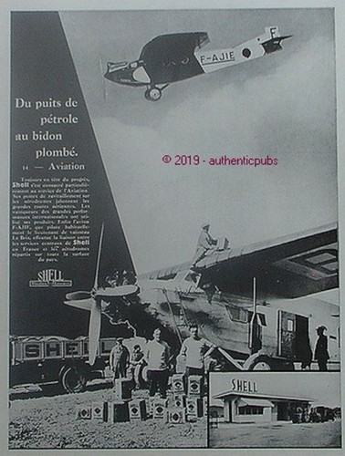 Publicite shell puits de - publicite,