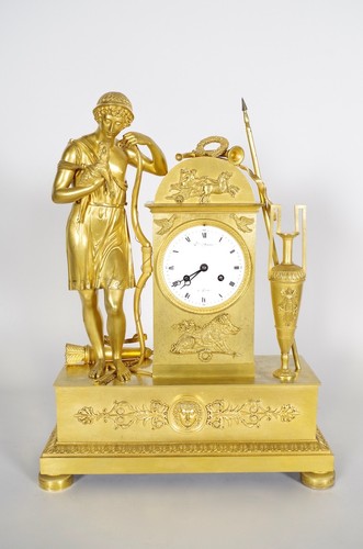 Pendule empire signée - pendule,
