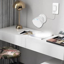 Support mural esthétique pour enceintes EchoPOP et organisation filaire