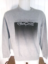 Pull sweat 100% coton bio gris PF Patrimoine Francais S/M Edition limitée France