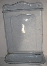 Ancien porte ustensiles cuisine émaillé