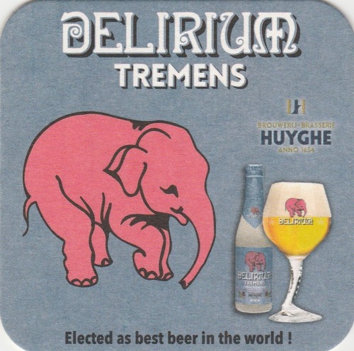 Sous bock biere delirium - bock,