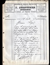 LUSSAT (23) CIMENT CHAUX