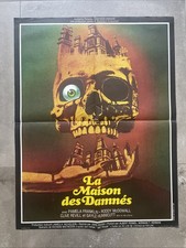 La Maison des Damnes Affiche ORIGINALE 60x80cm Poster 60x80 cm 1973 McDowalll