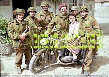 2 eme Btl d'Oxfordshire & Buckinghamschire Benouville DKW NZ 751 - Afrique WW2 