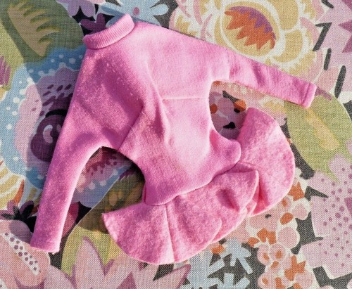 Tenue vintage robe barbie - robe,