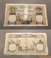 1000 Francs Cérès Mercure