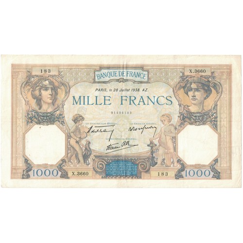 France 1000 francs - francs,, cérès