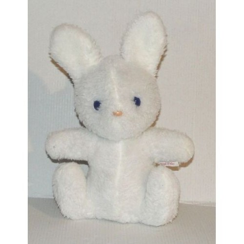 Peluche lapin blanc boulgom - peluche,
