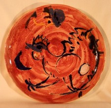 Assiette signée Jules