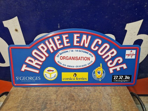 Plaque rallye ème - de, 22