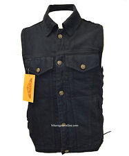 MEN'S MOTORCYCLE BLK 6 POCKET