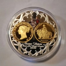 Pièce Monnaie Médaille Reine
