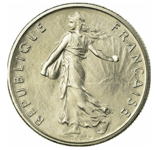 Pièce franc france 1991 - france,