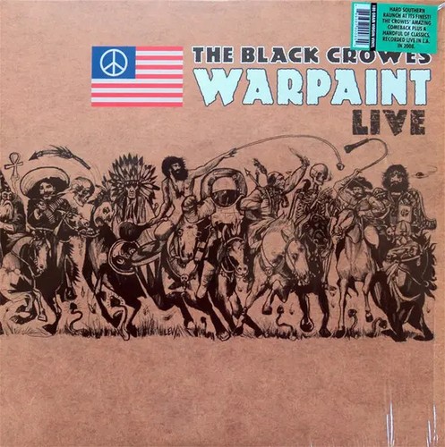 The black crowes warpaint live - black,