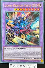 Carte YU-GI-OH! CANON DRAGON HYPER-XYZ MZTM-FR021 UR NEUF