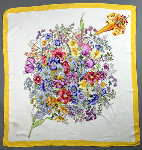 Magnifique foulard vintage - , "