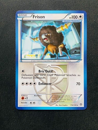 Carte pokemon frison - frison, 114/135