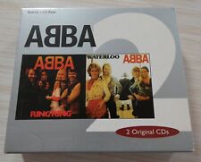 RARE COFFRET 2 CD 2 ALBUMS RING RING WATERLOO ABBA 1999 THE ABBA REMASTERS