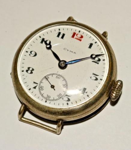 Cyma mechanical trench watch