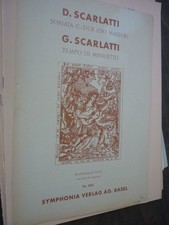 partitions guitare Scarlatti