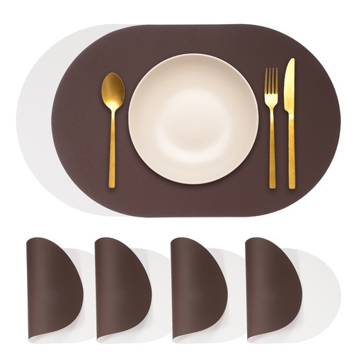 Tapis table cuir pour - tapis,