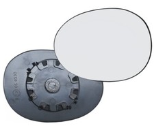 Miroir retroviseur PEUGEOT 107 a partir de 06/2005 Chauffeur Convexe