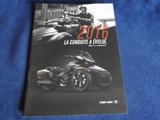 catalogue can-am rs rt st spyder 2016
