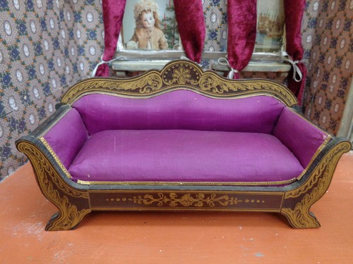 Jouet ancien boulle meuble