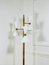 Lampadaire spoutnik artisanal - lampadaire,