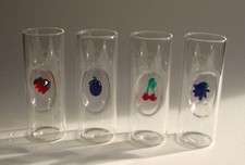 4 verres alcool fruits