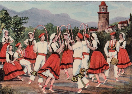 Carte postale 10x15cm - , folklore