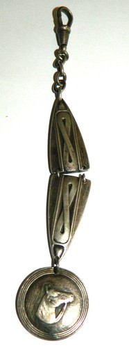 Giletière métal argenté - giletière, en