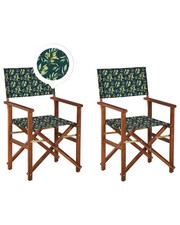 Lot de 2 Chaises Pliables Bois