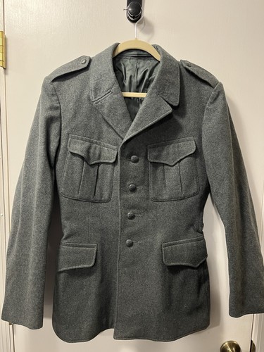 Vintage swiss army green - army, wool