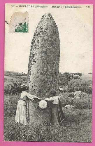 Huelgoat menhir de - -,