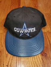 VTG LEATHER DALLAS COWBOYS HAT