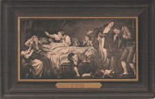 CP TABLEAU LE FILS PUNI PAR GREUZE